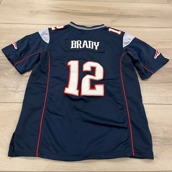 Nike Tom Brady #12 New England Patriots On Field NFL Football Jersey - Size L - Picture 6 of 6